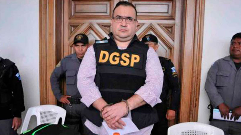 Amplían por un año más prisión preventiva a Javier Duarte por desaparición forzada