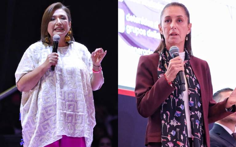Xóchitl Gálvez gasta 898 mil pesos al día en su precampaña; Claudia Sheinbaum, 368 mil