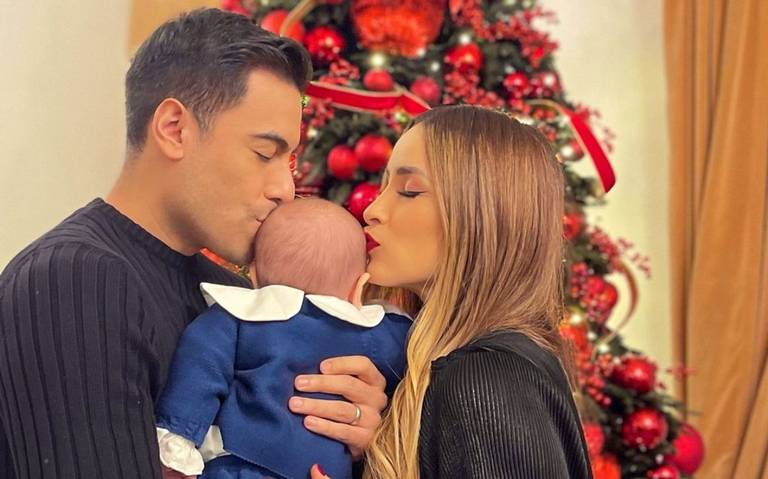 Carlos Rivera y Cynthia Rodríguez celebran lujoso bautizo para su bebé