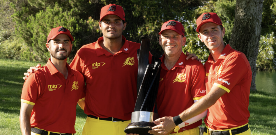 Abraham Ancer triunfa con los Fireballs en el LIV Golf Andalucía