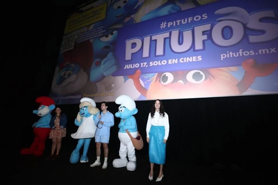 Da Ximena Sariñana voz a nueva pitufa en filme animado