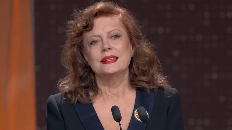 Susan Sarandon alza la voz en los Goya: denuncia la violencia infantil y reitera su apoyo a Palestina